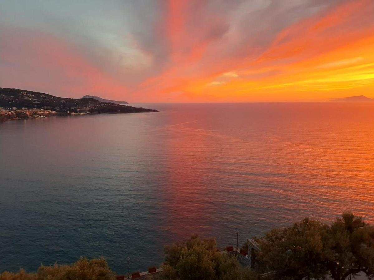 Bella Vista House-Sorrento Coast - Free Parking-Solarium Apartment Вико Екуензе Екстериор снимка