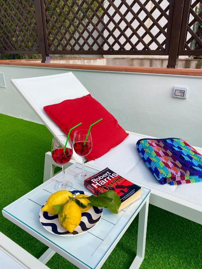 Bella Vista House-Sorrento Coast - Free Parking-Solarium Apartment Вико Екуензе Екстериор снимка